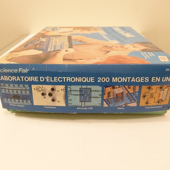 Science Fair 200 in One Electronic Project Lab Vintage Tandy Radio Shack - Picture 10 of 12